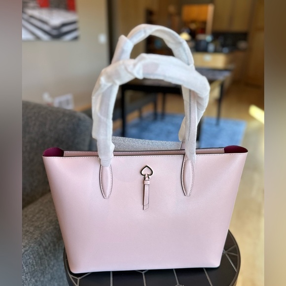 NWT Kate Spade Large Adel Tote, Rosy Cheeks - Picture 7 of 11